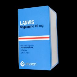 Ланвис (Тиогуанин) таблетки 40мг 25шт в Ставрополе и области фото
