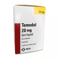 Темодал капс 20мг 5шт фото